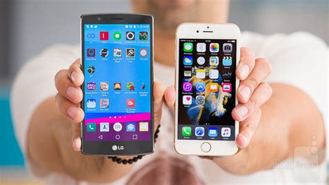 Apple iPhone 6s vs LG G Flex Karşılaştırma